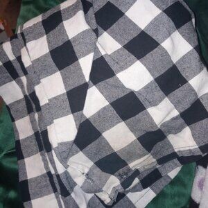 Forever 21 black & white sleep pants